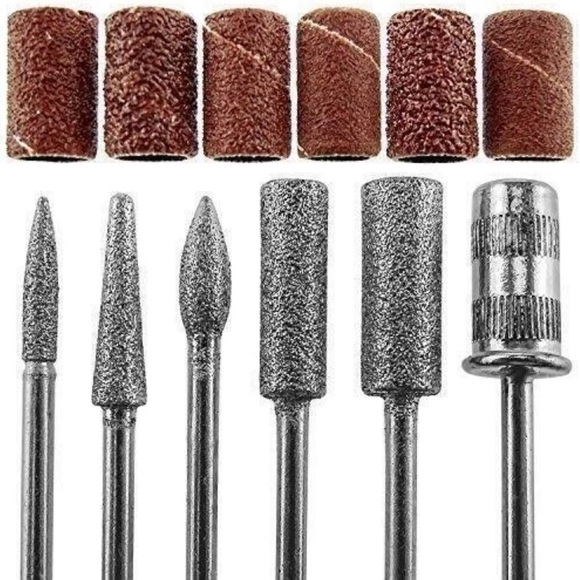 Dremel Nail Polish for File Gel Acrylic Grinder Buffer Tool Finger Drill Kit NEW - Picture 4 of 11
